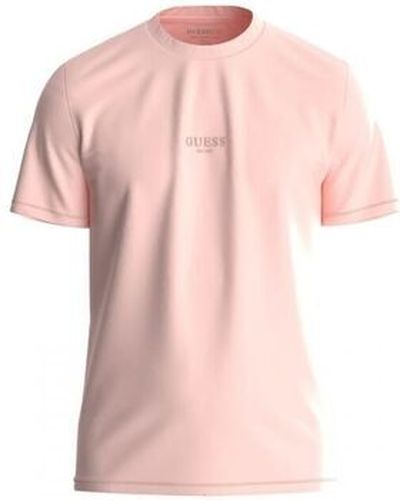 T-shirt M2YI72 I3Z14 AIDY-A61D SUNWASH PINK Rose - Guess - Modalova