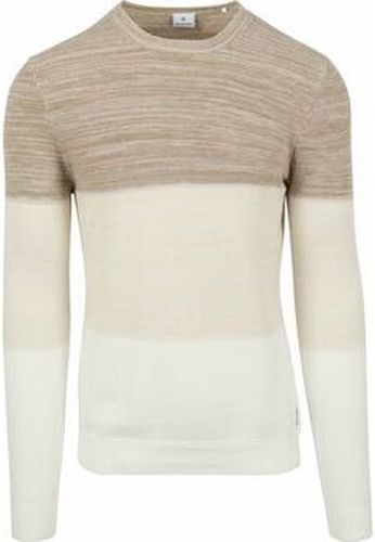 Sweat-shirt Pull Rayures Beige Beige - Blue industry - Modalova