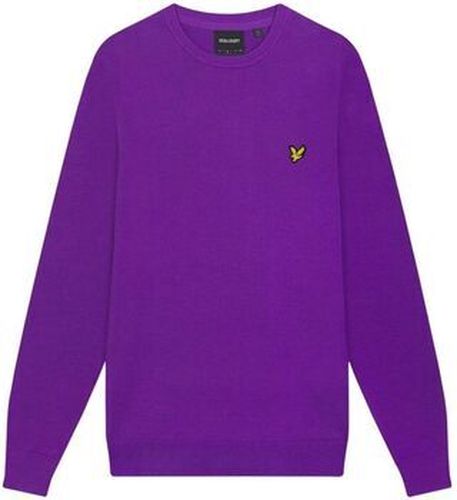 Pull Lyle & KN821V CREW NECK-X515 CARD PURPLE Violet - Scott - Modalova
