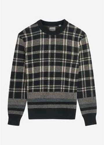 Pull T-shirt en jacquard écossais - noir Noir - Ben sherman - Modalova