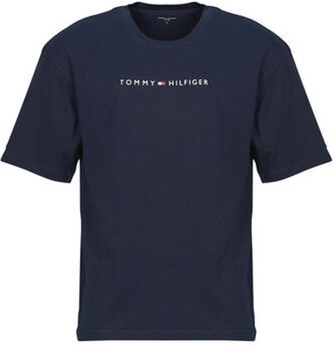 T-shirt SS TEE CONT. LOGO Marine - Tommy hilfiger - Modalova