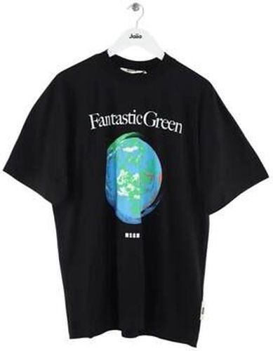 T-shirt Msgm T-shirt en coton Noir - Msgm - Modalova