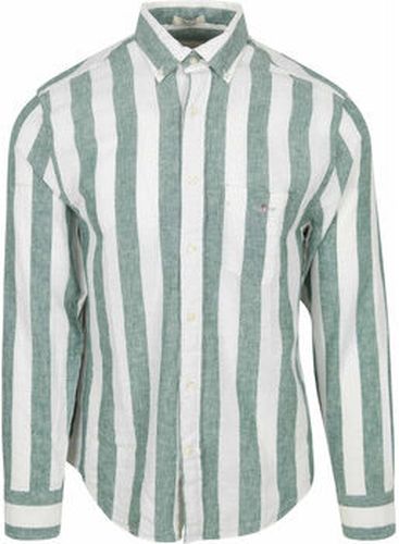 Chemise Chemise Lin Rayures Bold Vert Vert - Gant - Modalova