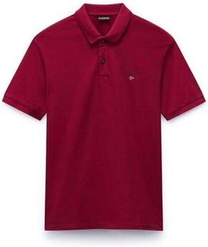 Polo ELBAS 4 JERSEY - NP0A4GB4-R1E1 TIBETAN RED Rouge - Napapijri - Modalova