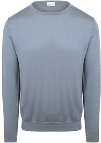 Sweat-shirt Pull-over Laine Merinos Bleu Bleu - Profuomo - Modalova