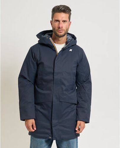 Blouson Veste longue Jarno Twill Marmotta de Bleu - K-way - Modalova