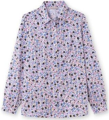 Chemise by - Chemisier manches longues Bleu - Daxon - Modalova