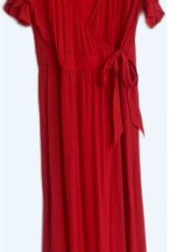 Robe très belle robe longue rouge - neuve (jamais portée) - taille 44 Rouge - Monoprix - Modalova