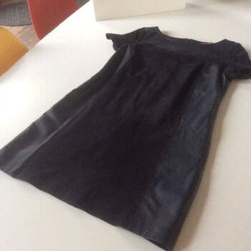 Robe courte Robe cuir 38 Marine - Comptoir des cotonniers - Modalova