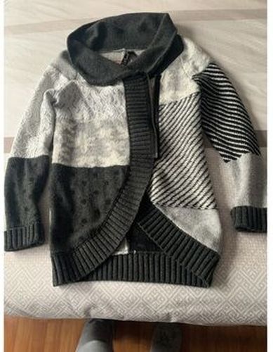 Gilet Veste noire et grise Noir - Desigual - Modalova