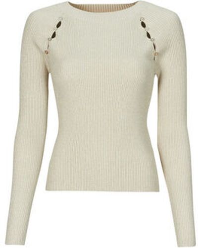 Pull Guess EMELY RN LS SWTR Beige - Guess - Modalova
