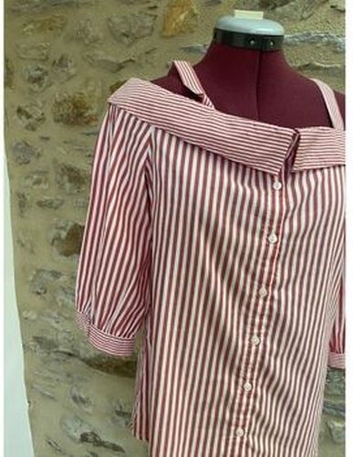 Blouses Chemise originale rayée - T40 Rose - Cache Cache - Modalova