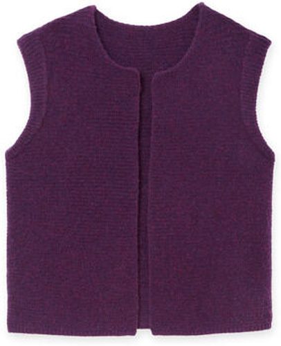 Gilet by - Gilet sans manches Violet - Daxon - Modalova