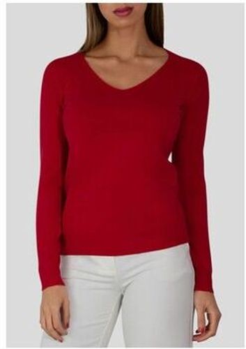 Pull Pull col v Rouge F Rouge - Kebello - Modalova