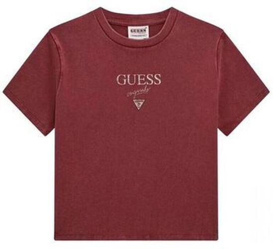 T-shirt W4BI05 J1314 GO VINTAGE BAKER-F5E9 VINO Rouge - Guess - Modalova