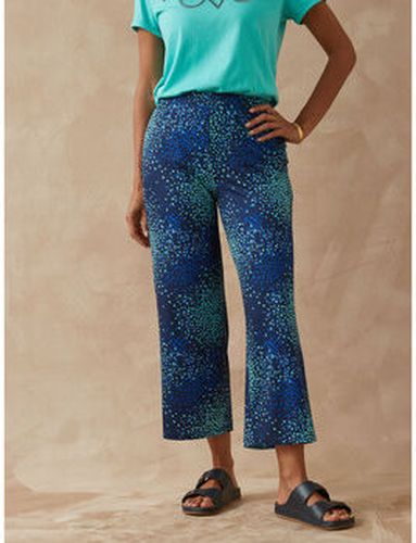 Pantalon by - Pantalon en maille tout élastiqué Bleu - Daxon - Modalova