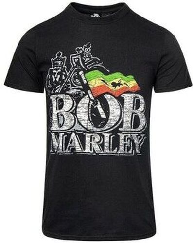 T-shirt Bob Marley RO2484 Noir - Bob Marley - Modalova