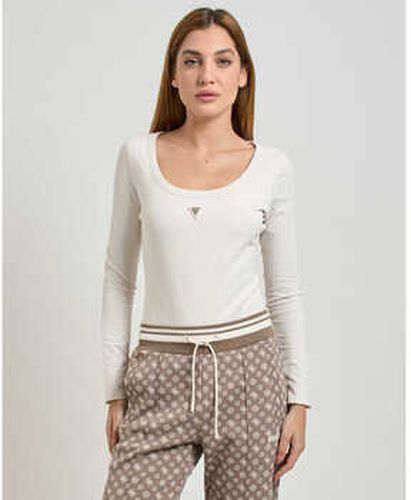 T-shirt Body Colette manches longues Bleu - Guess - Modalova