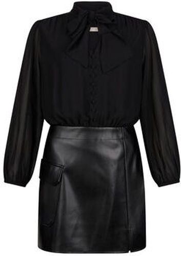 Robe courte Robe courte avec nœud Noir - Liu jo - Modalova