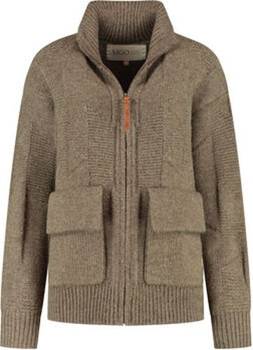 Gilet Mgo Tamar Marron - Mgo - Modalova