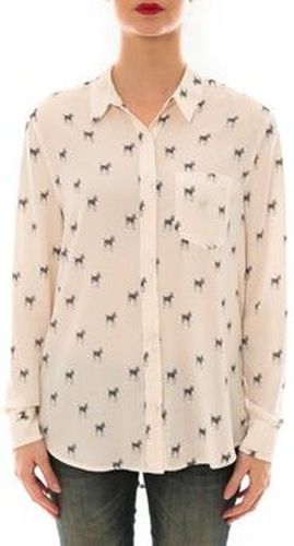 Chemise Chemise SALLY ecru imprimée zebre Blanc - Davis - Modalova