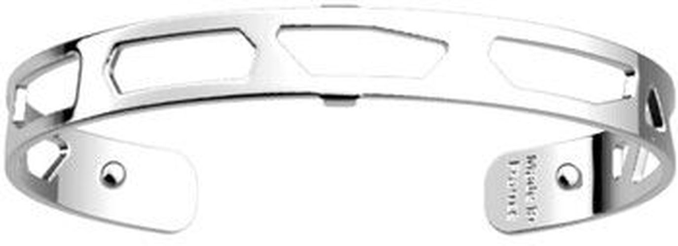 Bracelets Manchette Girafe argentée 8mm Blanc - Les Georgettes - Modalova