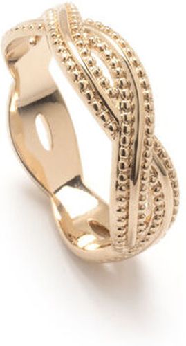 Bijoux by - Bague torsadée plaqué or - Daxon - Modalova