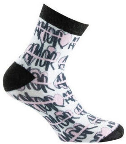 Chaussettes Socquette imprimée Amor en viscose de bambou Rose - Kindy - Modalova