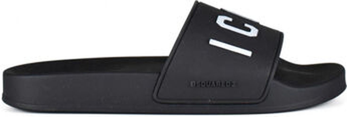 Tongs Dsquared Claquettes Icon Noir - Dsquared2 - Modalova