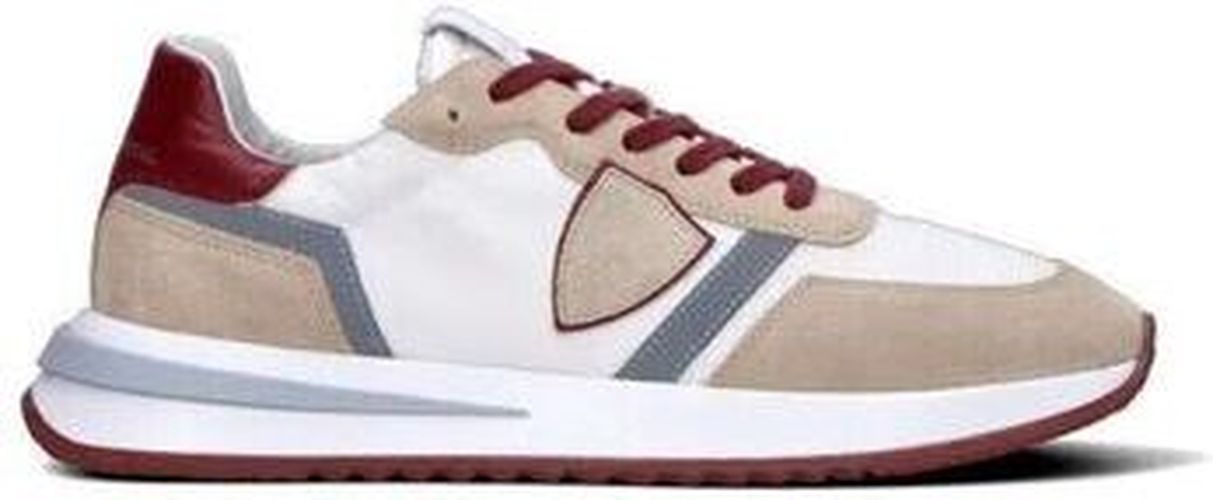 Baskets TYLU WP01 TROPEZ 2.1 LOW MAN - MONDIAL P-BORDEAUX Rouge - Philippe Model - Modalova
