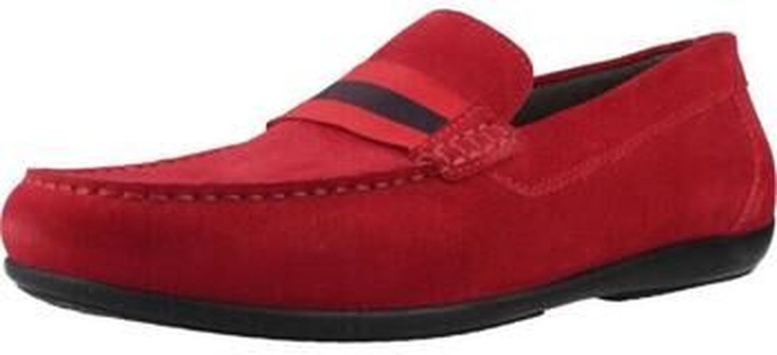 Mocassins Geox U ASCANIO Rouge - Geox - Modalova