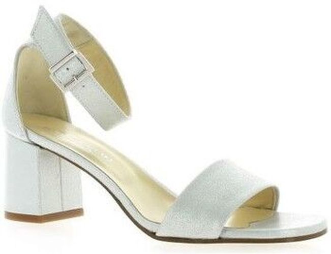 Sandales Nu pieds cuir laminé Blanc - Elizabeth Stuart - Modalova