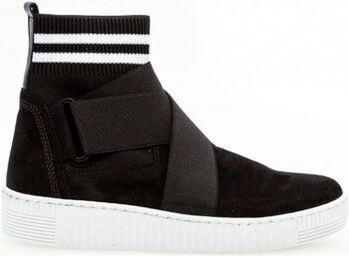 Bottines Bottines en nubuck à talon compensé plat Noir - Gabor - Modalova
