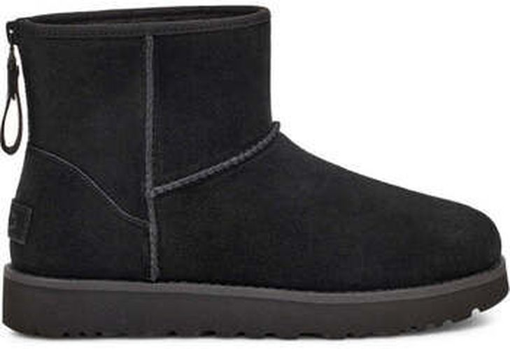Bottines classic mini logo zip booties Noir - Ugg - Modalova