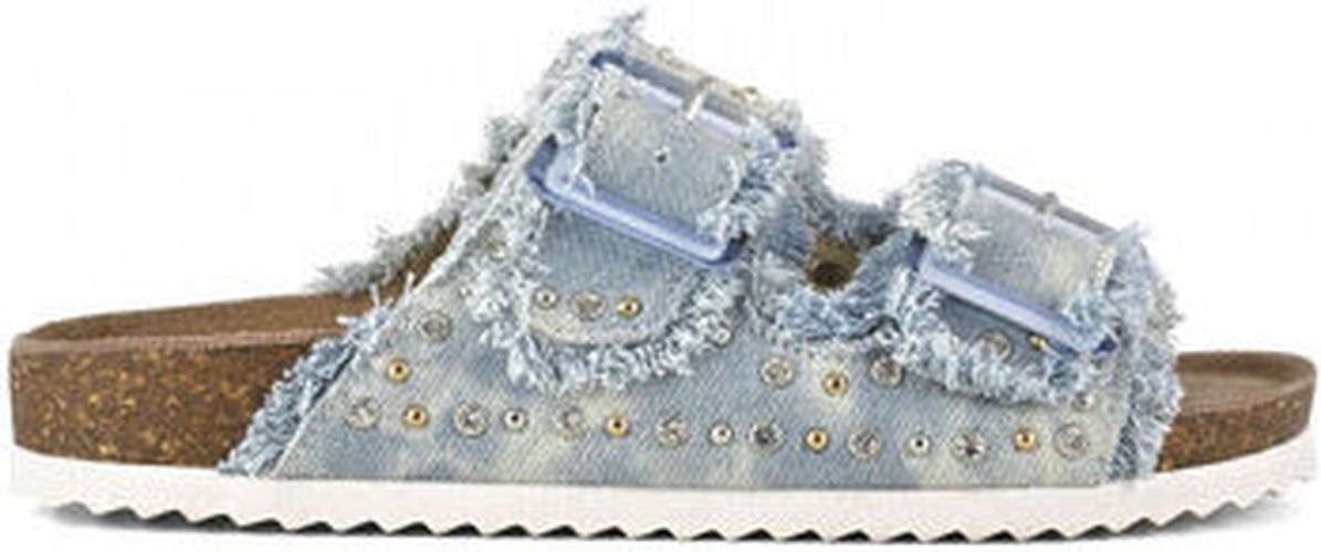 Sandales Two buckle denim sandal Bleu - Colors of California - Modalova
