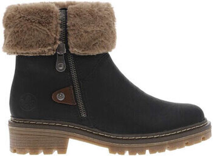 Boots Boots talon décroché bas Noir - Rieker - Modalova
