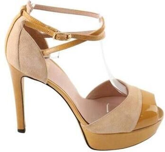 Chaussures escarpins Talons en daim beiges Beige - Stuart Weitzman - Modalova