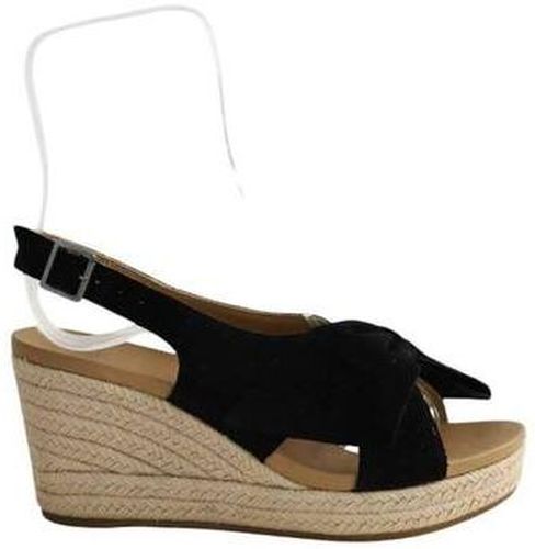 Espadrilles Talons en daim noirs Noir - Ugg - Modalova