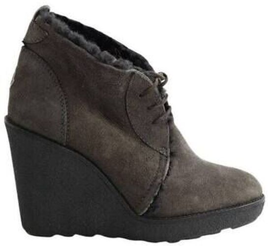 Bottines Boots en daim marron Marron - Moncler - Modalova