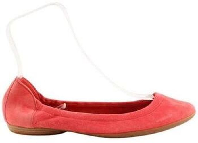 Ballerines Ballerines en daim rouges Rouge - Hermès Paris - Modalova