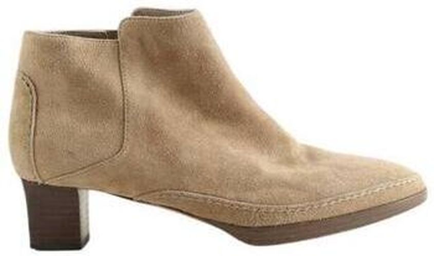 Bottines Boots en daim beige Beige - Loro Piana - Modalova