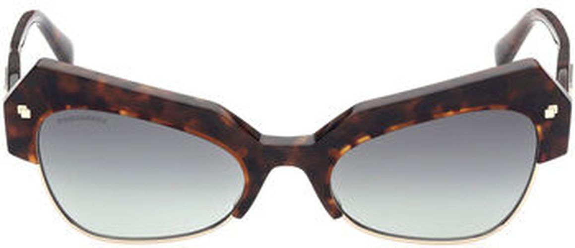 Lunettes de soleil Dsquared DQ0367 Dalia Occhiali da sole, Havana/Vert, 52 mm - Dsquared2 - Modalova