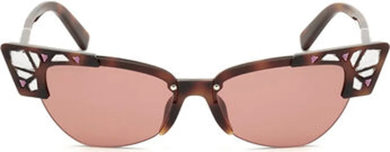 Lunettes de soleil Dsquared DQ0341 BELLA Occhiali da sole, Havana/Bordeaux, 56 mm - Dsquared2 - Modalova