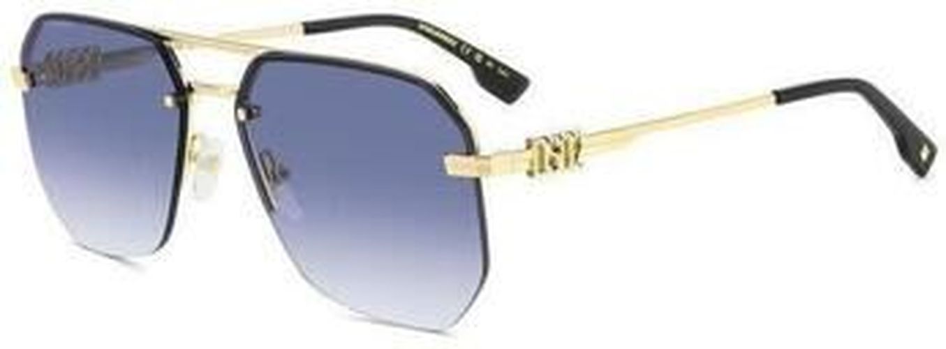 Lunettes de soleil Dsquared D2 0103/S Lunettes de soleil, Or/Bleu, 60 mm Doré - Dsquared2 - Modalova
