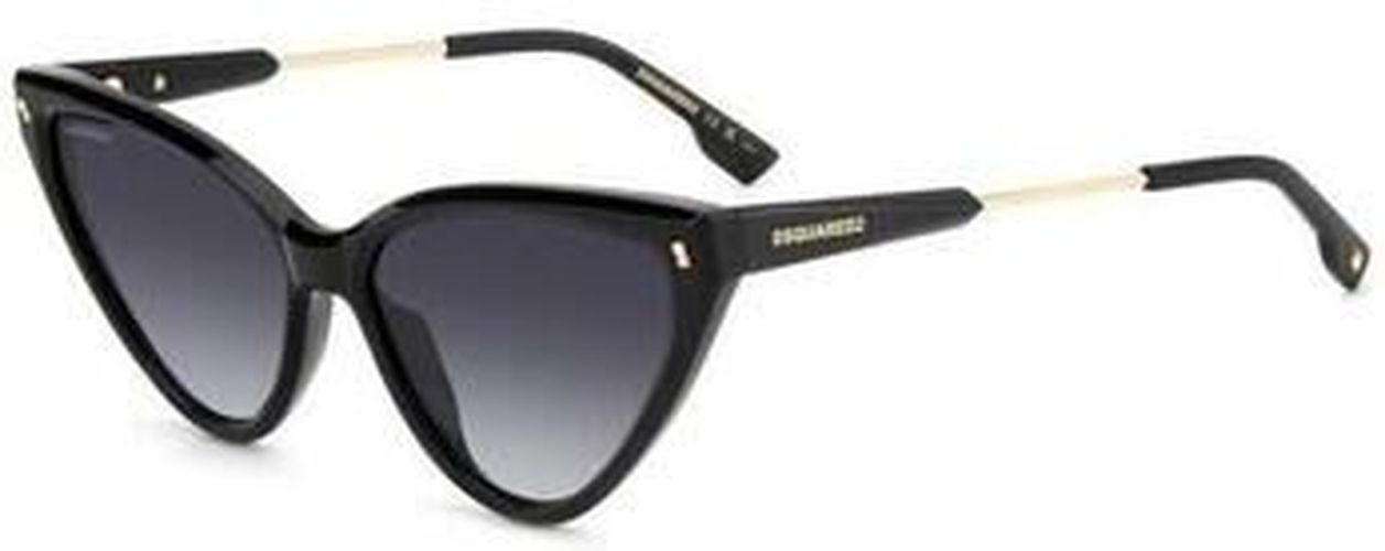 Lunettes de soleil Dsquared D2 0134/S Lunettes de soleil, Noir/Gris, 58 mm Noir - Dsquared2 - Modalova
