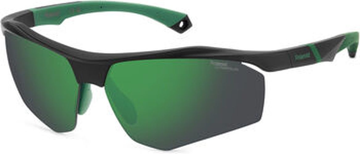 Lunettes de soleil PLD 7055/S Lunettes de soleil, Noir/Vert, 68 mm Noir - Polaroid - Modalova