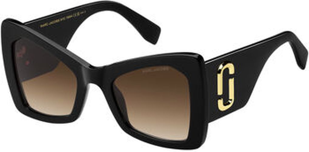 Lunettes de soleil MARC 761/S Lunettes de soleil, Noir/Marron, 52 mm Noir - Marc jacobs - Modalova