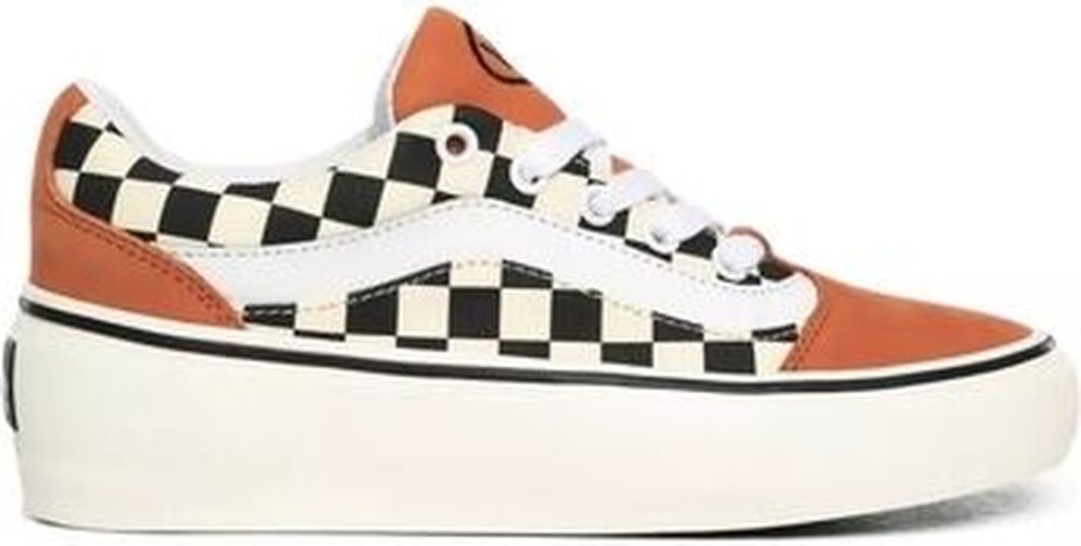 Baskets Shape ni (Checkerboard) Sunburn/Marshmallow VN0A4UVL24Y Orange - Vans - Modalova