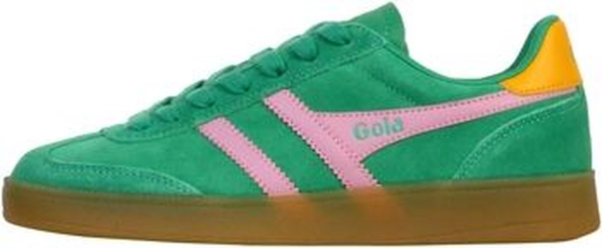 Baskets basses Basket Cuir Viper Vert - Gola - Modalova