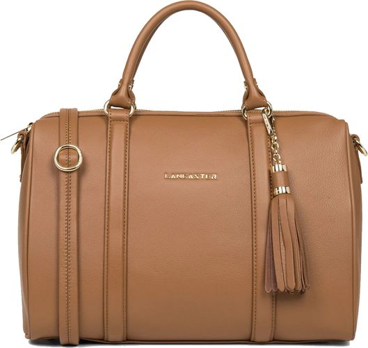 Grand sac polochon en cuir Mademoiselle Ana Camel - Lancaster - Modalova